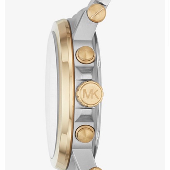 Michael Kors Men’s Oversized Dylan Two-Tone Watch - Picture 6 of 8